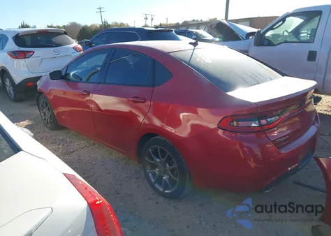 2014 Dodge Dart Sxt z USA, uszkodzony, nr VIN 1C3CDFBBXED906602